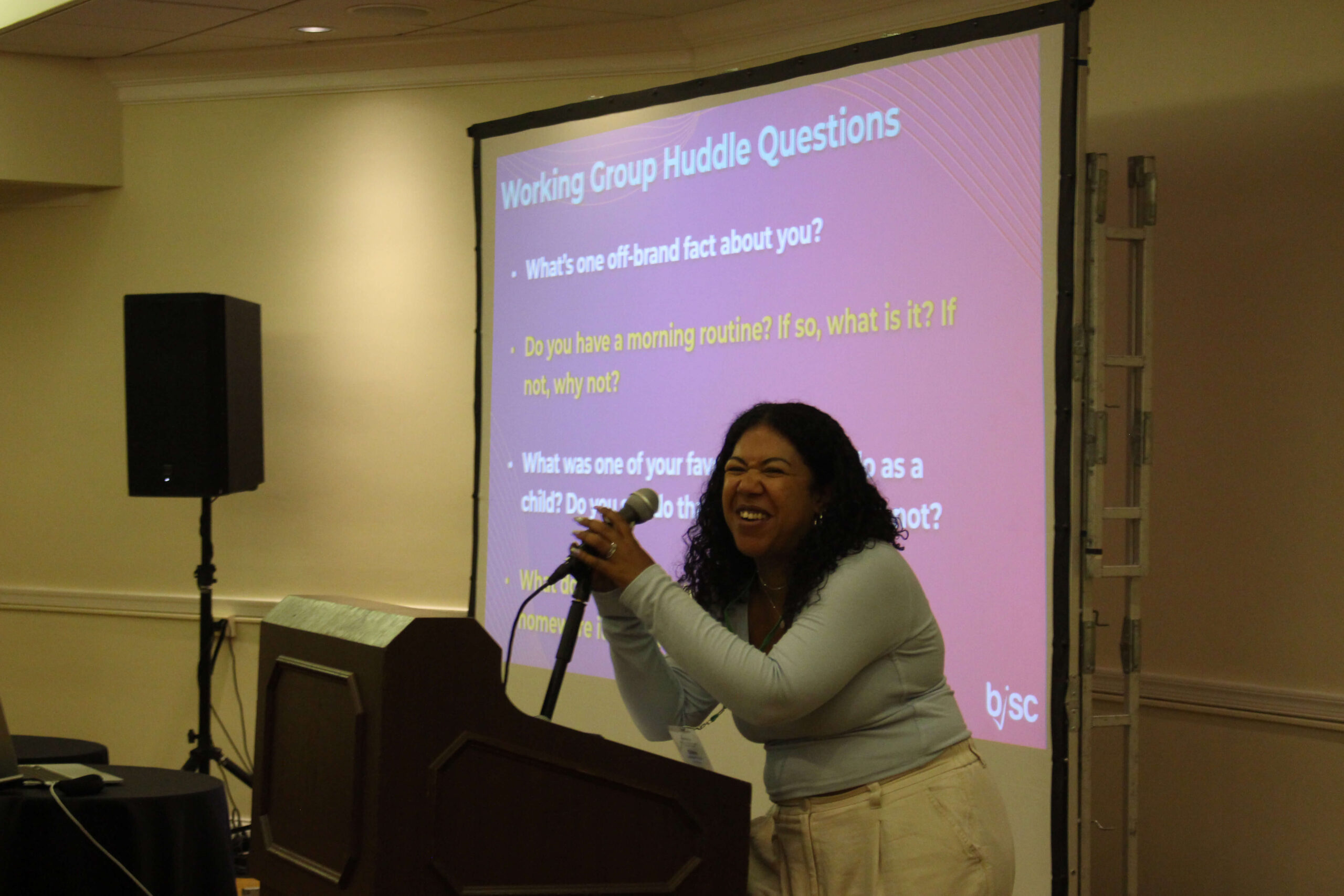 People at BISC event.